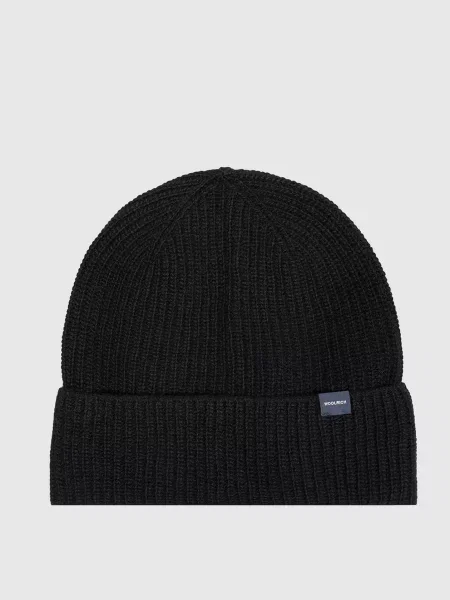 Шапка Woolrich черная