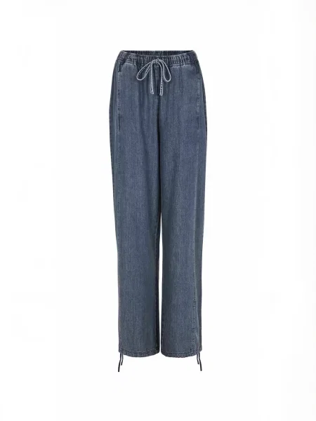 Soft Rebels Pantaloni SRKeira denim albastru