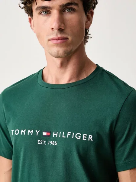 Tommy Hilfiger тениска мъжка от зелено