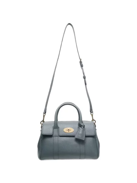 Geantă shopper Mulberry din piele gri