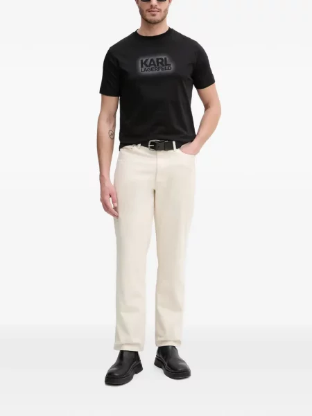 Tricou Karl Lagerfeld cu imagine negru