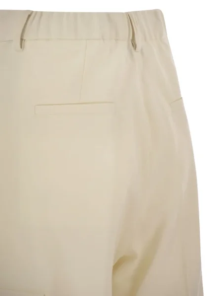 Pantaloni cargo Herno plisate