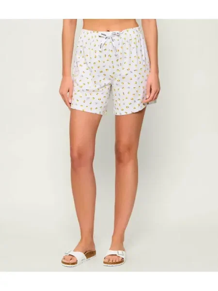 Hugo Bodywear Pantaloni scurți de pijama casual alb