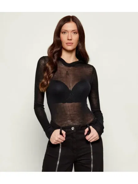 Patrizia Pepe De lână body negru