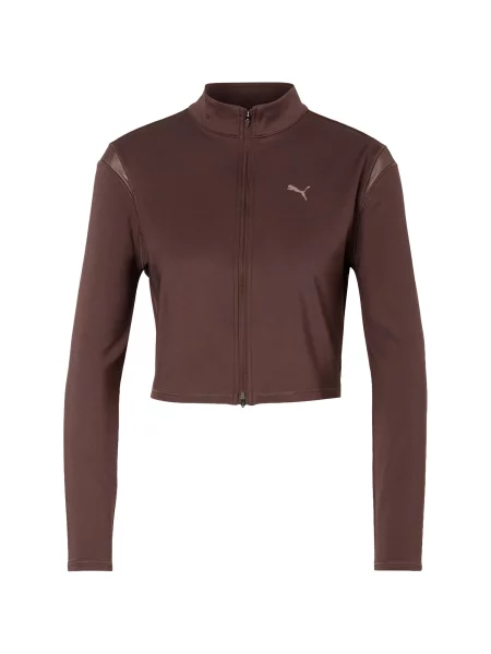 PUMA Jakna za trening SHINE čokolada