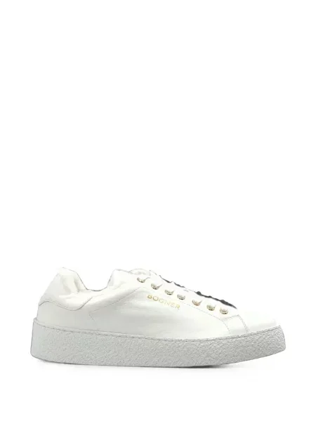 Sneakerși Bogner din piele alb