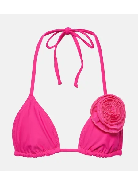 Bikini Same w kwiatki różowy