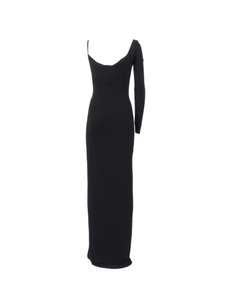 Rochie maxi Elisabetta Franchi drapată negru