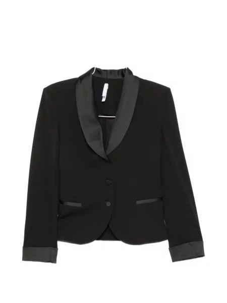Geacă Imperial din satin negru