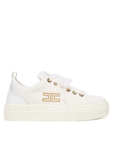 Elisabetta Franchi Sneakersy S biela
