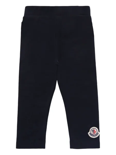 Legginsy dziecięce Moncler Enfant niebieskie