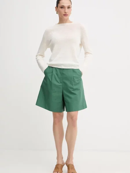 Шорти з додаванням льону Weekend Max Mara ECUBA