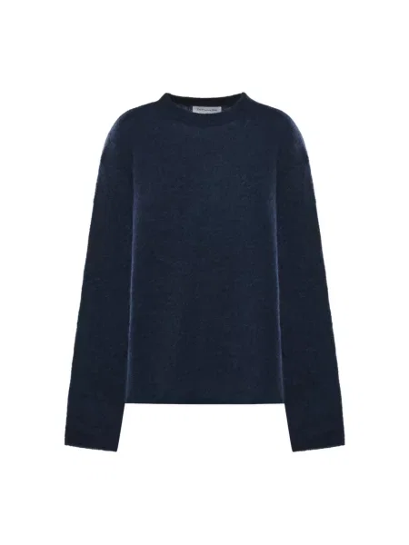Sweter The Frankie Shop wełniany niebieski