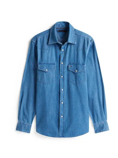 TOMMY HILFIGER Srajca WESTERN moder denim