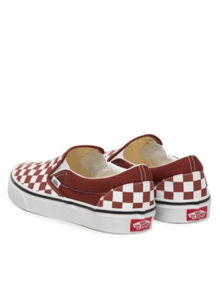 Vans Teniszcipő Classic Slip-On Bordó fehér