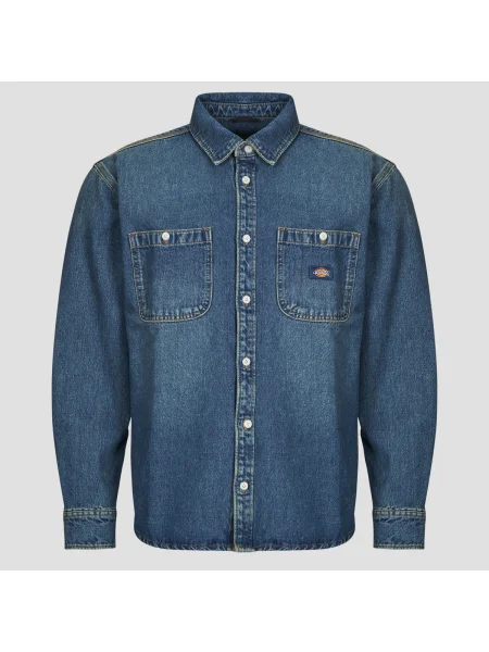 Košeľa Dickies modrá
