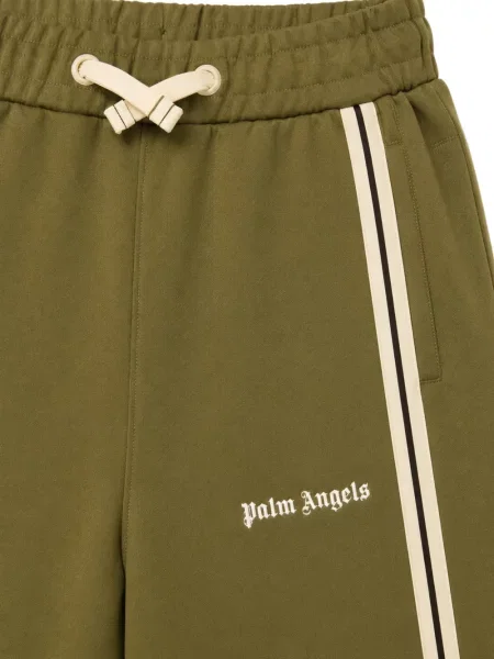 Spodnie dziecięce Palm Angels zielone