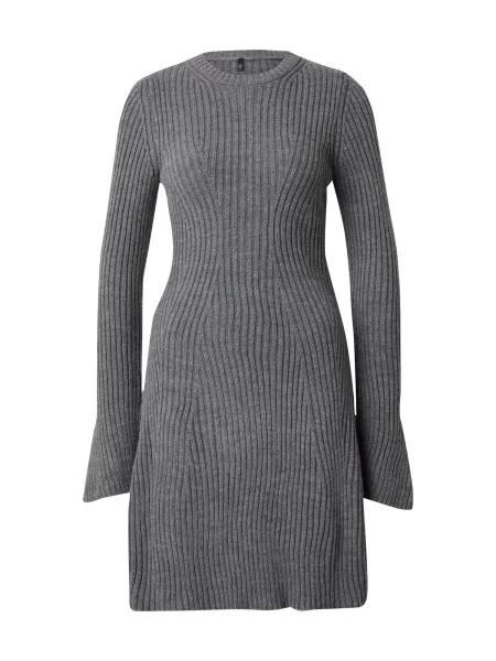Trendyol Rochie tricotat închis gri