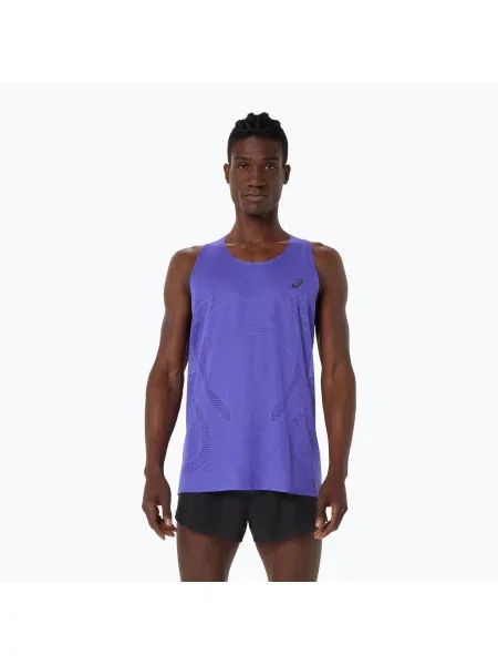 Tricou de alergare pentru bărbați ASICS Metarun Singlet cobalt burst