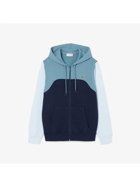 Толстовка Lacoste голубая