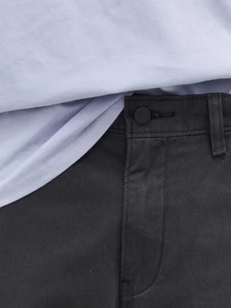 Scurt pantaloni scurți Levi's® cu broderie cu dungi alb
