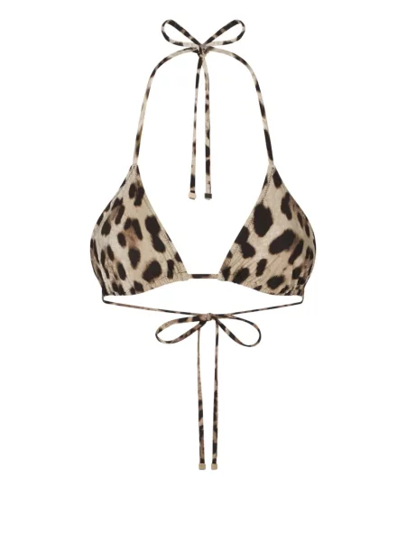 Bikini Dolce & Gabbana cu imagine cu model leopard