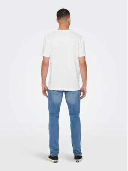 Only & Sons Tricou alb