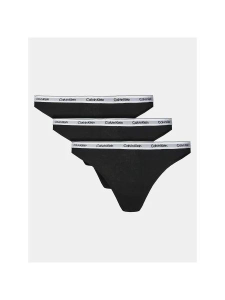Calvin Klein String bugyik / fehér fekete