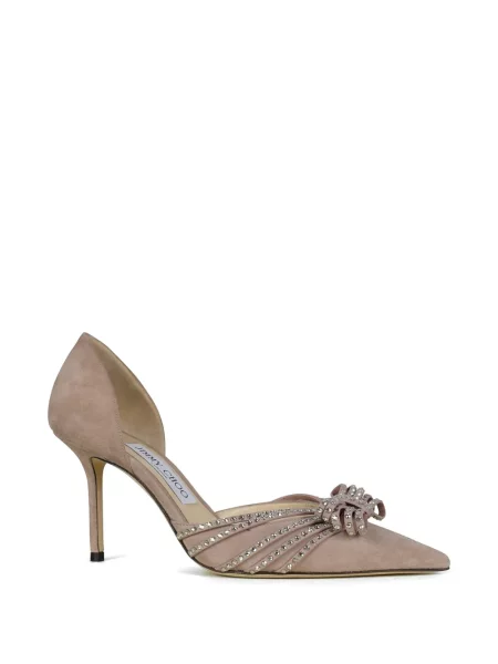 Pantofi cu toc Jimmy Choo cu funde