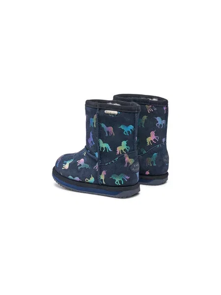 Sniego batai EMU Australia Rainbow Unicorn Brumby Tamsiai mėlyna