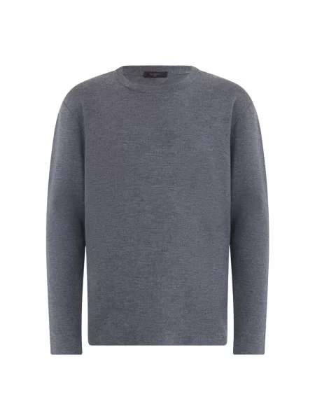 Sweter Slowear wełniany szary