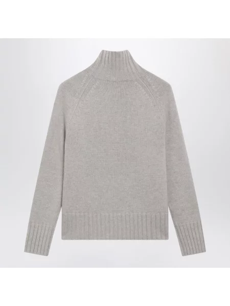 Sweter Max Mara wełniany szary