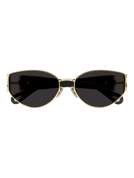 Chloé Akcesoria Kobieta 59 MM Stylowe okulary przeciwsłoneczne w czarnym żółty