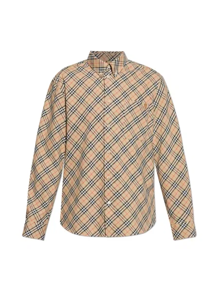 Koszula Burberry beżowa