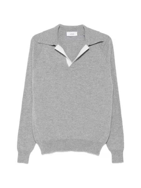 Lung pulover Lardini gri