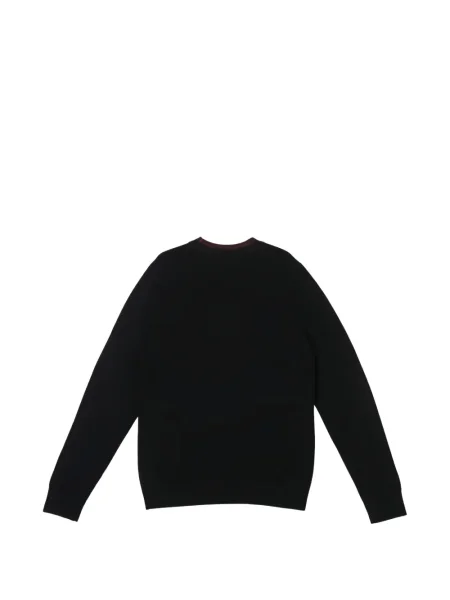 Pulover Paul Smith cu decolteu rotund albastru