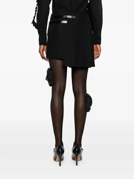 Fusta plisata Coperni plisată negru