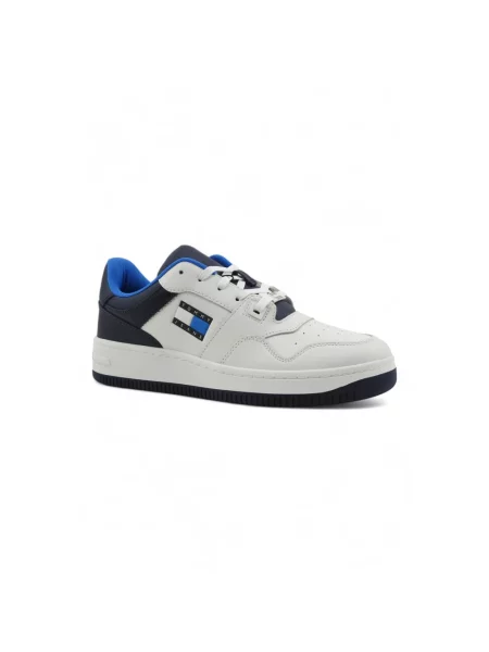 Sneakersy Tommy Jeans skórzane białe