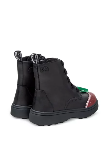 Dětské polokozačky Camper černé