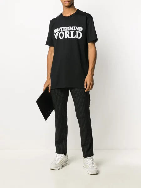 Raštuotas marškinėliai Mastermind World juoda