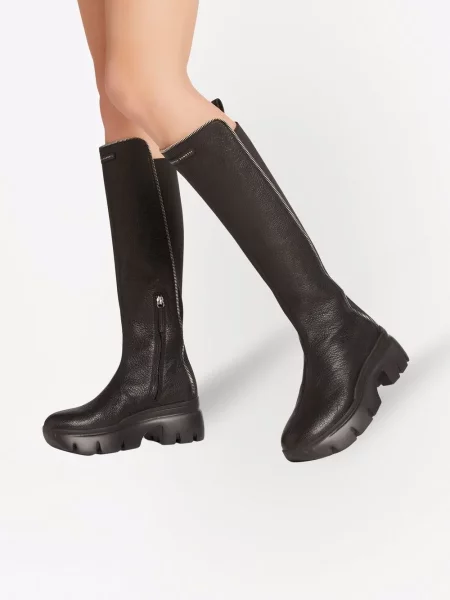 Botine Giuseppe Zanotti cu platformă negru