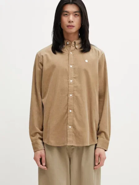 Carhartt WIP L/S Madison Fine Cord Shirt cămașă din bărbătească