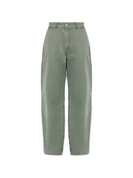 Pantaloni Misbhv cu autograf verde