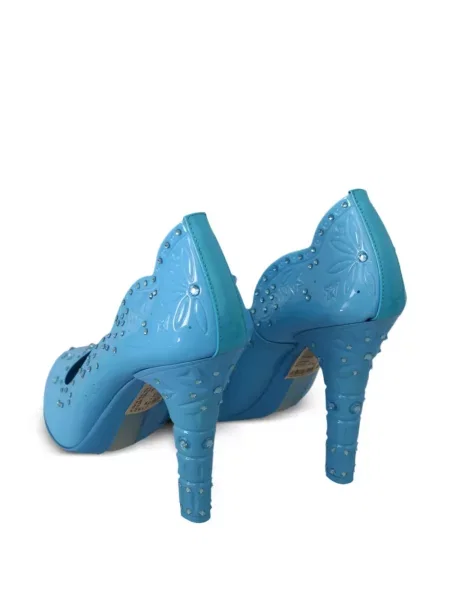 Gėlėtos bateliai Dolce & Gabbana mėlyna