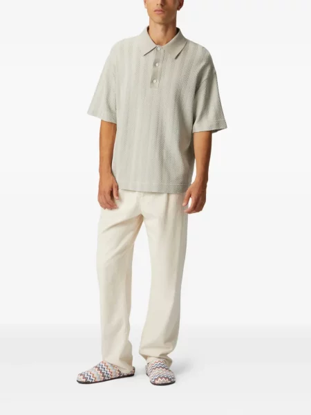 Tricou polo Missoni verde