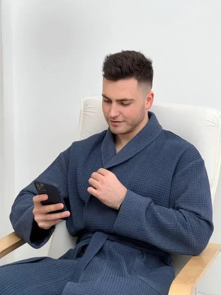 Cosy Халат синій