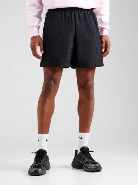Nike Sportswear Hlače AIR črna bela