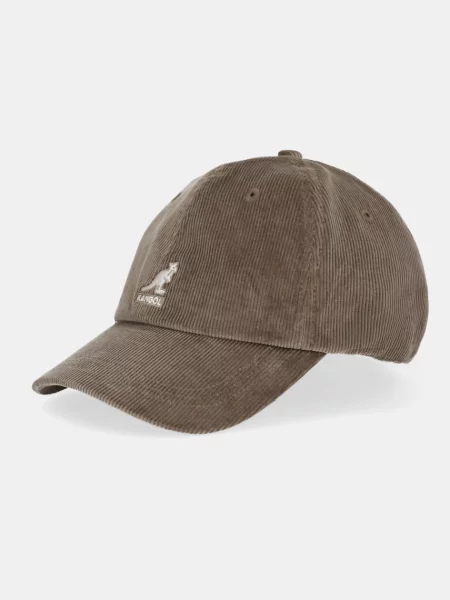 Kapa s šiltom Kangol CORD HAWKER zelena