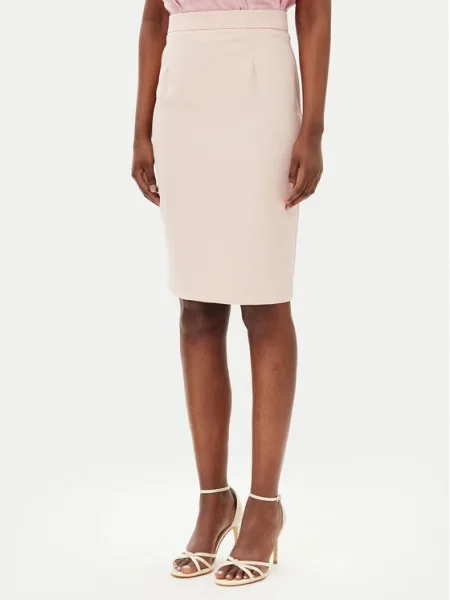 Maryley Fustă tip creion roz