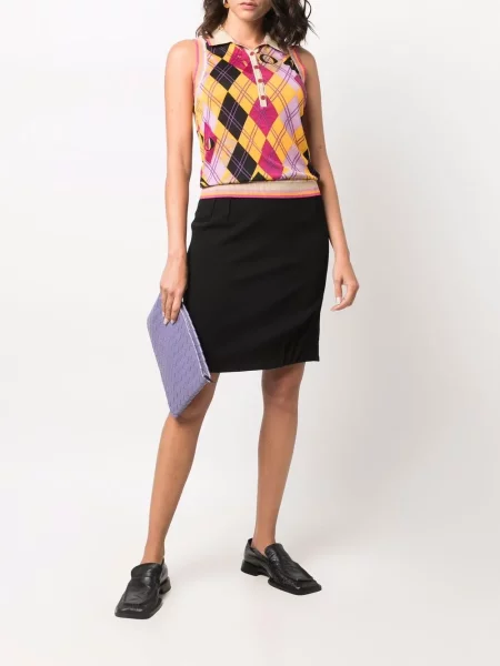 Sukně Christian Dior Pre-owned černé